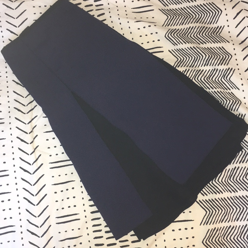 The Limited Navy/Black Skirt